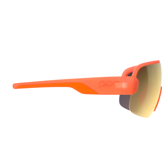 Sonnenbrille POC Aim Fluo. Orange Translucent/Clarity Road/Partly Sunny Gold