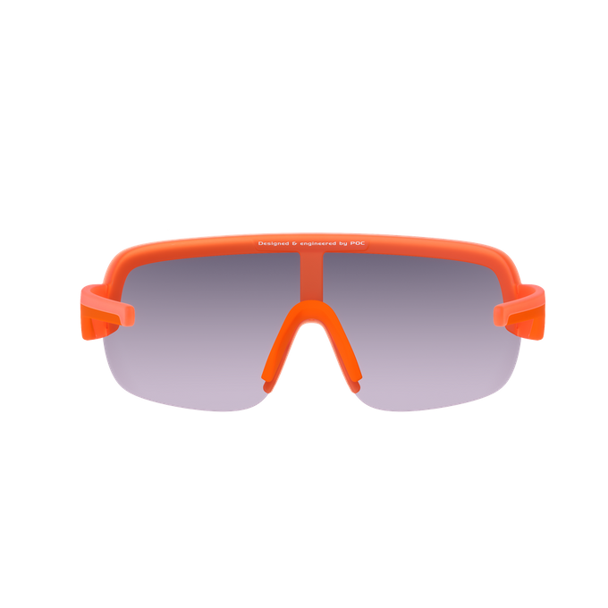 Sonnenbrille POC Aim Fluo. Orange Translucent/Clarity Road/Partly Sunny Gold