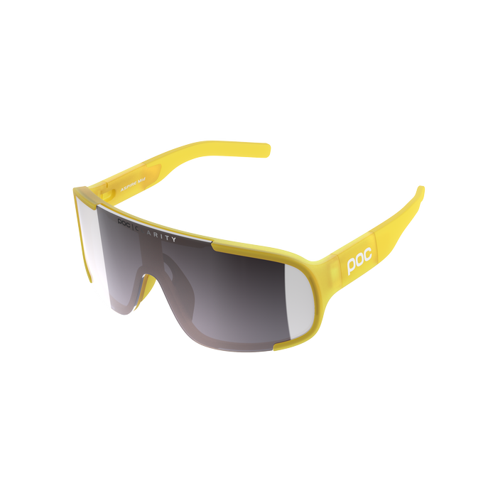 Sonnenbrille POC Aspire Mid Aventurine Yellow Translucent - 2023