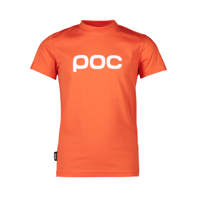 T-Shirt Poc Tee Jr Zink Orange - 2023/24