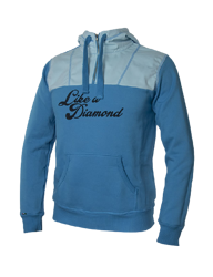 Bluse ENERGIAPURA Sweatshirt Svarte Like A Diamond Turquoise 