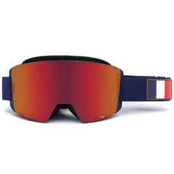 Brille Briko Gara FIS 8.8 France Matt Blue/White - 2023/24