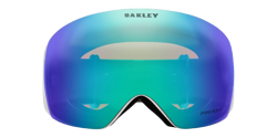 Brille Oakley Flight Deck L Matte White Prizm Argon Iridium - 2024/25