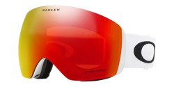 Brille Oakley Flight Deck L Matte White Prizm Snow Torch Iridium - 2024/25