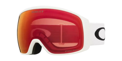 Brille Oakley Flight Tracker L Matte White Prizm Snow Torch Iridium - 2024/25