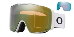 Brille Oakley Line Miner Pro L Matte White Prizm Sage Gold + ersatzlinse Prizm Sapphi - 2024/25