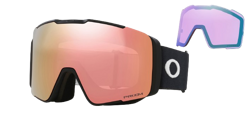 Brille Oakley Line Miner Pro M Matte Black Prizm Rose Gold + ersatzlinse Prizm Iced - 2024/25