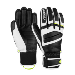 Handschuhe Reusch Master Pro Black/White/Safety Yellow - 2024/25