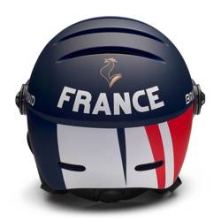 Helm BRIKO Teide Visor France Matt Tangaroa Blue/White - 2022/23