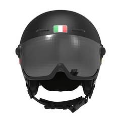 Helm BRIKO Teide Visor Italia FISI Matt Black/White - 2022/23 