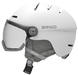 Helm Briko Blenda Photo Matt/White - 2023/24