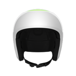 Helm POC Skull Dura Jr Hydrogen White/Fluorescent Green - 2023/24
