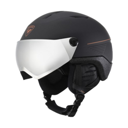 Helm Rossignol Fit Visor Impacts Photochr Black - 2024/25