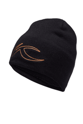 Kappe KJUS Unisex Side Logo Beanie Black - 2022/23