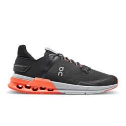 Man Schuhe On Running Cloudnova Flux Black/Flame