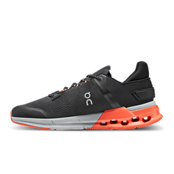 Man Schuhe On Running Cloudnova Flux Black/Flame