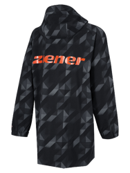 Mantel ZIENER RCE Coach Coat Black Print - 2022/23