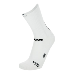 Radsocken UYN Man Biking Aero White/Black- 2023