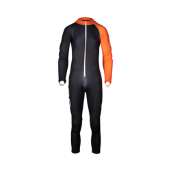 Rennanzug POC Skin Gs Jr Uranium Black/Zink Orange  - 2022/23