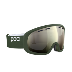 Skibrille POC Fovea Mid Epidote Green/Partly Sunny Ivory - 2023/24