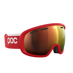 Skibrille POC Fovea Prismane Red/Partly Sunny Orange - 2024/25