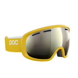 Skibrille POC Fovea Sulphite Yellow/Partly Sunny Ivory - 2023/24