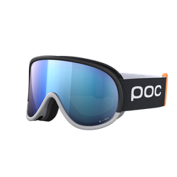 Skibrille POC Retina Mid Race Uranium Black/Argentite Silver/Partly Sunny Blue - 2023/24