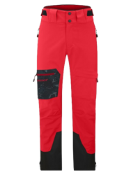 Skihose Ziener Tewes Full-Zip Man Red Black Foggy - 2024/25