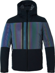 Skijacke ENERGIAPURA Flaine Jacket Black/Reflex Rainbow - 2022/23