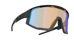 Sonnenbrille BLIZ Fusion Nano Nordic Light Matt Black/Coral Orange Blue