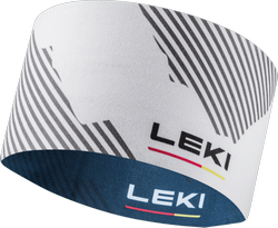 Stirnband LEKI XC Headband blue-white-grey - 2023