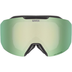Brille Uvex Evidnt ATTRACT V Black Matt/Mirror Green + spare lens - 2025/26
