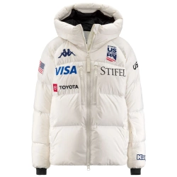 Isolationsjacke Kappa 6CENTO 668C US White Coconut - 2024/25