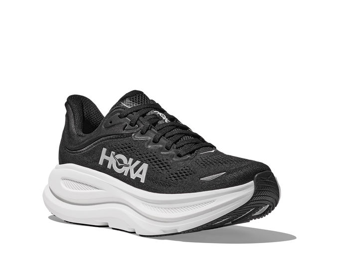 Man Schuhe Hoka Bondi 9 Black/White