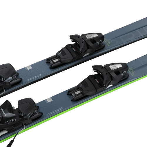 Skis ELAN Primetime 22 Blue PS + EL 10.0 GW Shift BLK/GRN - 2024/25