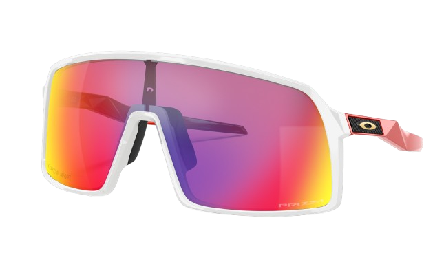Sunglasses Oakley Sutro Custom Polished White Frame / Prizm Road Iridium Lenses