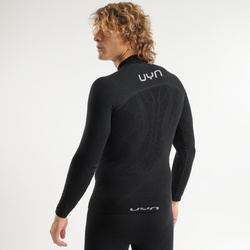 Thermal underwear UYN Man Elevatyon Biomorph UW Shirt Long SL Turtle New Neck Black - 2025/26