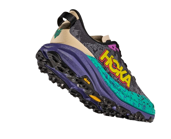 Man Schuhe Hoka Speedgoat 6 Oatmeal/Mountain Iris