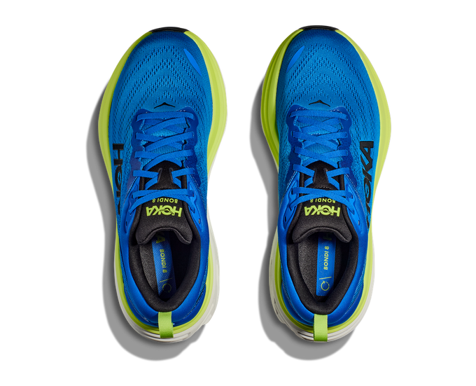 Man Schuhe Hoka Bondi 8 Electric Cobalt/Lettuce