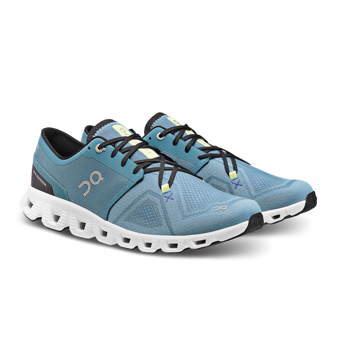 Man Schuhe On Running Cloud X 3 Pewter/White