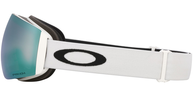 Brille Oakley Flight Deck Pro M Matte White/Prizm Snow Sapphire Iridium + Additional lens Prizm Snow Iced Iridium - 2025/26
