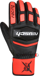 Handschuhe Reusch Worldcup Warrior Team Black/Fluo Red - 2024/25