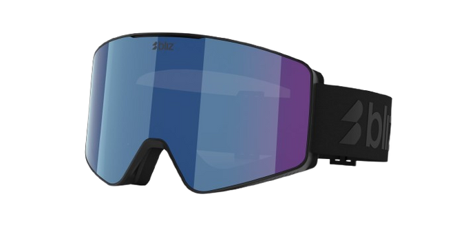 Brille Bliz G001 Matte Black Frame/Brown With Blue Multi Lens - 2025/26