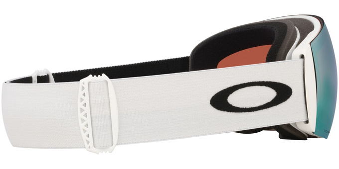 Brille Oakley Flight Deck Pro L Matte White/Prizm Snow Sapphire Iridium + Additional lens Prizm Snow Iced Iridium - 2025/26