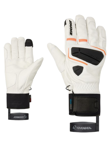 Handschuhe Ziener Galf-z AS Pr Touch Glove Man White - 2025/26