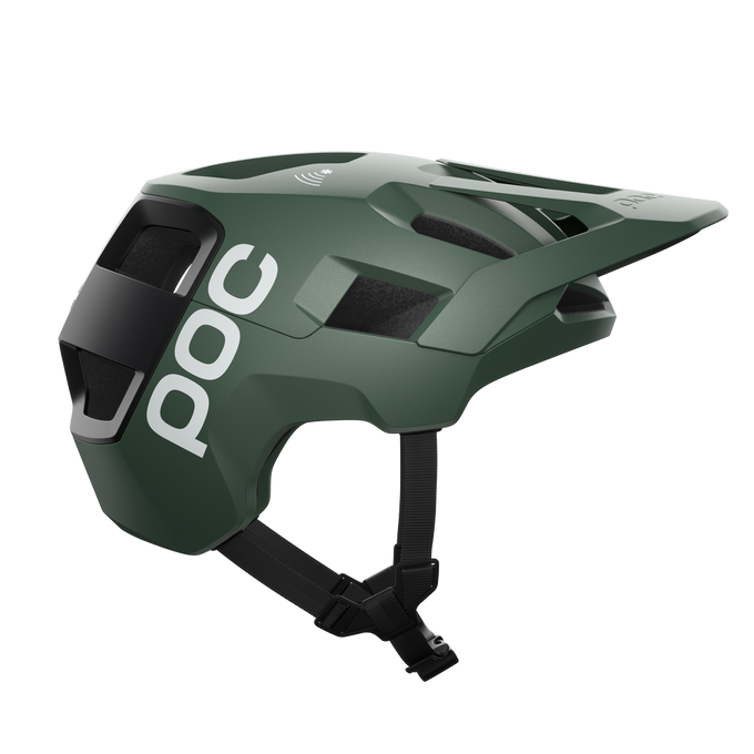 Fahrradhelm POC Kortal Race MIPS Pargasite Green Matt/Hydrogen White Matt - 2025