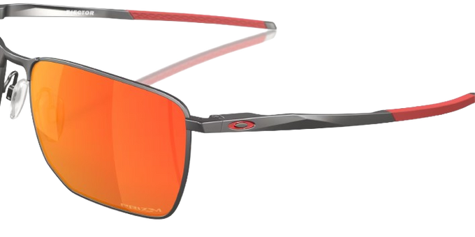 Sonnenbrille Oakley Ejector Matte Gunmetal Frame / Prizm Ruby Lenses