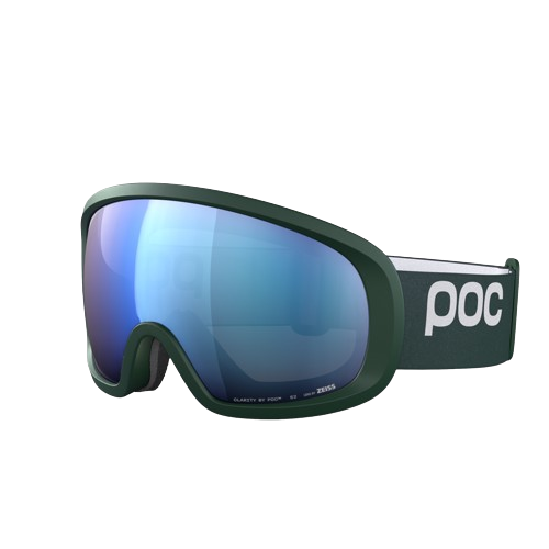 Ski goggles POC Fovea Mid Pargasite Green/Partly Sunny Blue - 2025/26