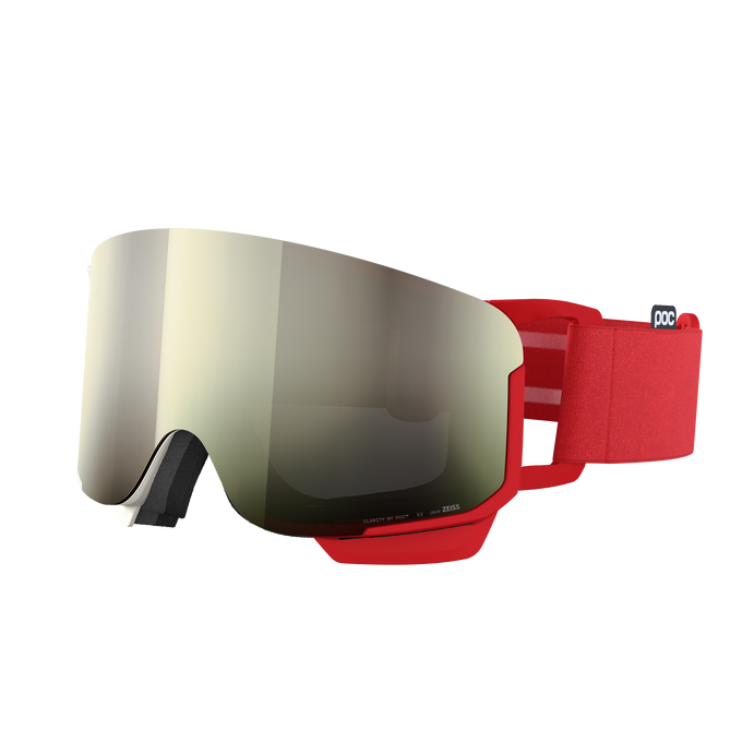 Brille POC Nexal Mid Rouge/Blanc/Partly Sunny Ivory - 2025/26