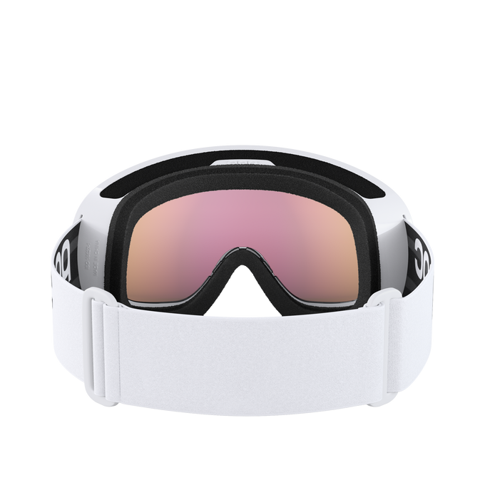Ski goggles POC Fovea Mid Hydrogen White/Partly Sunny Orange - 2025/26